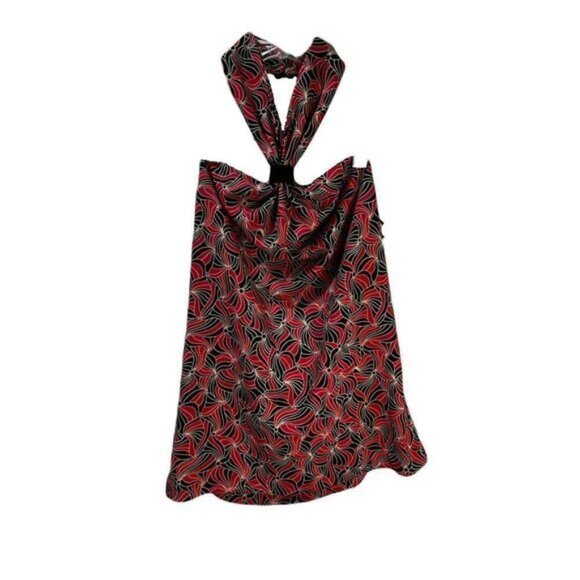 Kenneth Cole New York Halter Top Printed Small - Picture 1 of 9